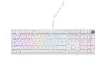 Genesis Thor 404 | Mechanical Gaming Keyboard | Wired | US | White | USB | Gateron Yellow Pro