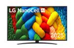 LG 55NANO81A3A | 55 | Smart TV | webOS 25 | UHD