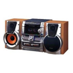 Muzikinis centras Samsung MAX-N72 3x CD, 2x kasečių grotuvas, FM