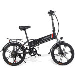 SAMEBIKE 20LVXD30-II 250W elektrinis dviratis 100km 35km/val.