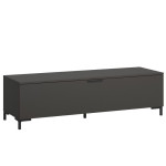 Tv staliukas Alternative, tamsiai pilkas
