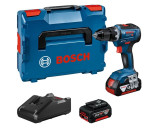 Akumuliatorinis suktuvas-gręžtuvas Bosch GSR 18V-55, 18 V, su 2 akumuliatoriais ir įkrovikliu