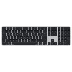 Apple Magic Keyboard with Touch ID and Numeric Keypad for Mac models with Apple silicon (USB–C) - International English - Black Keys MXK83Z/A