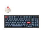 Belaidė Mechaninė Klaviatūra Keychron V5 Max QMK/VIA, 2.4Ghz/Bluetooth/USB-C, QWERTY US, RGB LED, Hot-swap, Gateron Red Switch V5M-D1