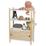 Vaikiška spintelė Judy Wild, ruda