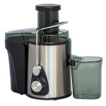 Vaisių ir daržovių sulčiaspaudė Orava, juoda ir sidabrinė, 600W