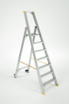 Kopėčios aliuminės, vienpusės, 5 pakopų FORTE (SLOVAKIJA)