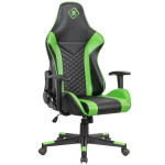 Biuro kėdė Junge, juoda/žalia