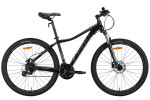 Dviratis AL 27.5" Leon XC LADY HDD rėmas-16,5" baltas su turkio 2024.