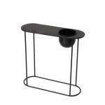 PLUTO metalinis pagalbinis stalas, aukštis 56 cm