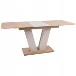 Stalas Signal Meble Platon, rudas/smėlio