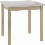 Stalas Signal Meble Adam 90, smėlio/rudas