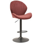 Baro kėdė Dairis, raudona/juoda