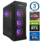 INTOP AQUA Ryzen 5 7600X 16GB DDR5 500SSD M.2 NVME+2TB RTX5070Ti 16GB no-OS