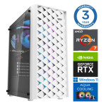 INTOP AQUA Ryzen 7 7700X 32GB DDR5 2TB SSD M.2 NVME+2TB RTX5060Ti 16GB WIN11