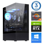 INTOP Ryzen 5 7500F 32GB DDR5 500SSD M.2 NVME+2TB RTX3050 6GB WIN11