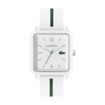 Vyriškas laikrodis LACOSTE iš baltos silikoninės medžiagos - 241661
