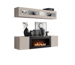 Sekcija su biožidiniu Asm Fly N2, smėlio spalvos