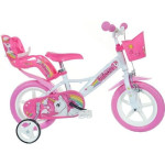 Vaikiškas dviratis Dino Bikes Unicorn, 12", rožinis