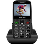 EVOLVEO EasyPhone XR juodas su įkrovimo stovu