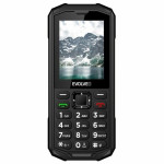 EVOLVEO StrongPhone X5 juoda-pilka