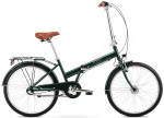 Miesto dviratis Romet Jubilat Classic 24", žalias