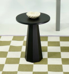 Šoninis stalas, Lilyum 47, 35x47x35 cm, Juodas