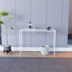 Drobė, balta, 100x80x30 cm, skaidriai