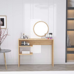 Dalelinis plokščiasis plokščių skydas, Dali, 96x130x29,6 cm, Balta