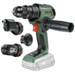 Akumuliatorinis suktuvas-gręžtuvas Bosch AdvancedDrill 18V-80 QuickSnap, 18 V, be akumuliatoriaus ir pakrovėjo