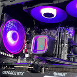 INTOP AQUA Ryzen 7 8700F 16GB DDR5 2TB SSD M.2 NVME RTX5070 12GB WIN11