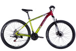 MTB Dviratis 29" Formula MD TopVelo Space Phaeton Shimano, 46 cm rėmas, žalias su rožine