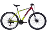 MTB Dviratis 29" Formula MD TopVelo Space Phaeton Shimano, 51 cm rėmas, žalias su rožine
