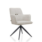 Valgomojo kėdė Black Red White Tokio, smėlio