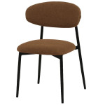 Kėdė Debora, ruda/juoda