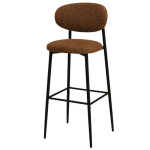 Baro kėdė Debora, ruda/juoda