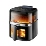 Oro gruzdintuvė Prime3 SAF51 Juoda Sidabras 1500 W 4,5 L