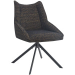 Kėdė Fontess, juoda