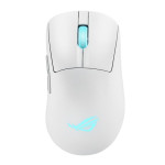 Pelė - ASUS - ROG Keris II Origin WHT - 42000 DPI - Laidinė - Optinė