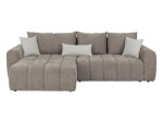 Kairinė kampinė sofa BRW Chill_Me, 168x298x90 cm, ruda