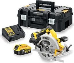 Akumuliatorinis diskinis pjūklas Dewalt DCS570P2