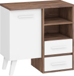 Spintelė Nordis 02-1D2S, ruda/balta
