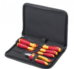 WIHA įrankių rinkinys elektrikams minkštame dėkle, 6 vnt.