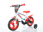 Dviratukas vaikams Bimbo Bike 12", baltas