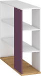 Lentyna Meblocross Hey 05, balta/violetinė