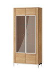 Vitrina Szynaka Meble Savona 2D, ruda
