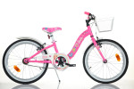 Vaikiškas dviratis Dino Bikes Barbie 20", rožinis