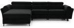 Minkštas kampas NORE Mariall 11, juodas