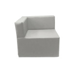 Fotelis Wood Garden Modena 78R Premium, šviesiai pilkas