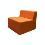 Fotelis Wood Garden Ancona 78 Eco, oranžinis